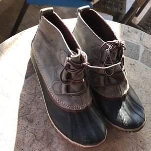 Sorel waterproof duck boots